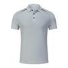 Venda Direta Novas Camisas Polo para Homens e Mulheres, Camisetas Polo de Poliéster de Negócios com Lapela para Esporte e Lazer, Camisas Polo Multicores Respiráveis de Secagem Rápida