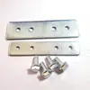 Accesorios para Rack de Gestión de Cables de Aleación de Aluminio Piezas de Montaje en Esquina Piezas de Montaje en Pared Tiras Rectas de Conexión Piezas de Conexión Tapacubos de Perfil Accesorios