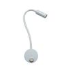 Lámpara de Pared de Manguera LED Hotel Mesita de Noche Lámpara de Lectura de Cuello de Cisne con Interruptor Lámpara Personalizada para Estudio Dormitorio Montaje en Superficie Lámpara para Cuadros