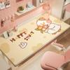 Alfombrilla de Escritorio de Dibujos Animados para Estudiantes para Estudiar Mantel Especial Impermeable Rosa Escritorio Infantil Protección Ocular Alfombrilla de Protección para Escritorio