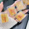 Pegatina de Teléfono Dorada del Tesoro Oro Puro 999 Fortuna Diaria Tesoro Pegatina Dorada para Teléfono Concha de Agua de Oro Mismo Estilo Lámina de Oro