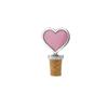 Direto da fábrica Dia dos Namorados borda prateada rosa amor rolha de vinho rolha de vinho rolha de garrafa de vinho rolha de champanhe rolha de cortiça