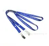 Lanyard de transferencia térmica del fabricante con clip de cocodrilo lanyard para certificado clip de etiqueta de fábrica lanyard con clip para número de trabajo lanyard para tarjeta de pecho