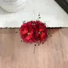 Pinza para el Cabello Popular de Flor de Orquídea Mariposa 2026 para Mujer, Pinza para el Cabello de Flor de Hortensia Estilo Vacaciones en la Playa, Accesorio para el Cabello con Pinza de Flor Artificial para Mujer