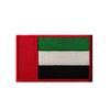 Patche Tático Bandeira EAU Emblema EAU Patch de Velcro Bordado Adesivo de Tecido Logo Militar Logo Bandeira
