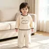 Nova Jaqueta com Capuz Unissex Estilo Coreano para Crianças Outono e Primavera Roupas Infantis Bebê Inverno com Plus Veludo Casual Solta Manga Longa Camada Base