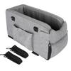 Bolsa para Console Central de Carro Revestida com Algodão EPE Adequada para Animais de Estimação Pequenos Viagens ao Ar Livre Tecido Catiônico