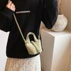 Bolso Mini Nuevo Estilo Coreano para Mujer, Moderno y a la Moda, Bolso Sencillo tipo Cubo, Bolso Cruzado de Nicho, Bolso Pequeño Versátil Popular