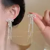 Pendientes de Plata 925 con Pasador de Zirconia de Alta Gama Super Brillantes para Mujer, Pendientes Exquisitos de Lujo Ligero con Temperamento, Pendientes de Venta Caliente, Pendientes de Primavera y Verano al por Mayor