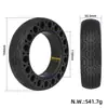 Llanta Maciza Calada de 8 Pulgadas 200*50 8x2 Libre Hinchable Llanta con Ranura para Tarjeta de 36mm 200x50 Llanta de Motor Accesorios