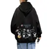 Sudadera para Hombre Primavera y Otoño Marca de Moda Sudadera con Capucha Estampada Personalizada 2026 Nueva Chaqueta Casual Holgada para Hombre