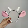 Novo Conjunto de Fantasia de Halloween Infantil da Amazon: Tiara de Animal com Orelhas de Cachorro de Pelúcia Cartoon