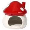 Aquário esconderijo cerâmico para peixes e camarões, ninho de vaso de terracota, mini casa de reprodução, ornamento de buraco de esconderijo, decoração de paisagismo com furos