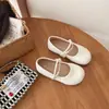 Zapatos Mary Jane de Perlas para Niñas, Nueva Colección de Otoño, Zapatos de Princesa con Suela Suave, Tallas Medianas y Grandes, Zapatos de Piel para Niñas, Zapatos Casuales Versátiles para Niños