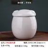 Pote Rústico Gato Garra Retro Pote Selado de Cerâmica Animal de Estimação Fofo Pote de Armazenamento à Prova de Umidade Pote de Chá com Pegada de Pata Frasco Pequeno para Pó de Fragrância Armazém de Chá