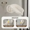 Porta jabón de ventosa giratorio con drenaje, estante de baño sin taladro, escurridor de jabón auto drenable para uso doméstico