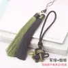 Nudo Chino Borla Semicabado Nudo Propicio Cuerda para Mango Doble Color Espiga Accesorios Accesorios Cuerda Colgante para Coche DIY
