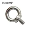 Aço Inoxidável de Alta Resistência 304 316 Aço Inoxidável DIN580 Argola de Levantamento Argola Parafuso Parafuso Argola Padrão Alemão Argola de Levantamento