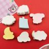 Cachorro de Cara Brillante de Dibujos Animados Nubes Estrelladas Luna Accesorios de Resina Pegamento de Crema DIY Funda de Teléfono Tocado Pasador Parche