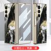 Funda Adecuada para Teléfono Samsung zFold6 Moda Pintada Patrón de Mármol Creativa Adecuada para zfold6 Lujo Ligero Funda de Vidrio