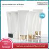Tubo de Loção em Estoque Limpador Facial Condicionador 100g Tampa Branca Dourada Pura Cosméticos Produtos de Skincare Reembalados