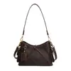 Bolso Retro Versátil de Hombro Único Estilo Coreano para Viajes Diarios para Mujer 2026 Verano Nuevo Bolso Tote de Gran Capacidad a la Moda para Debajo del Brazo para Mujer