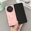 Adequado para Huawei Matex5 Capa de Celular Dobrável x3 Couro Criativo Desenho do Mickey x6 Moda High-end Rígida