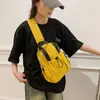 Bolso de Pecho Ligero Nuevo Transfronterizo, Mochila Multifuncional Impermeable con Cordón para Mujer, Bolso Cruzado Simple y Elegante