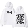 Moletom Gráfico de Moda Rapper Milo J Tamanho Europeu Transfronteiriço Unissex Pulôver Retrô Solto Casual Espesso Oversized