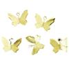Accesorios Pieza Colgante Pequeña de Joyería Metal Pequeña Joyería Mariposa Pequeña Picada Flor Pieza Colgante Individual Flor Pieza