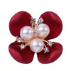 Ropa de Novia Festiva Accesorios para el Cabello de Pétalos Materiales al por Mayor DIY Hecho a Mano Placa de Flor de Perla Hebilla de Diamante Accesorios de Joyería Venta Directa