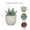 Planta en Maceta Artificial Mini Transfronteriza Hecha a Medida Adornos de Escritorio Bonsái Suculento de Simulación Flor Artificial Planta Verde Pulpa Suculenta Planta en Maceta