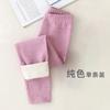 Uniforme escolar para niños cuhk artículo pantalones cálidos para niños para otoño e invierno para niños y niñas pantalones de terciopelo de algodón de lana de seda