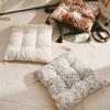 Almofada de Assento Quadrada Estilo Francês Vintage, Cadeira de Luxo Leve, Cadeira de Jantar Futon Tatame, Almofada de Chão, Almofada Quadrada para Bay Window