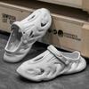 Crocs de Coco Zapatillas de Verano Nuevas para Hombre Zapatillas para Hombre para Exterior Antideslizantes Baotou Zapatos de Playa Sandalias y Zapatillas para Mujer