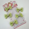 En stock cifrado 8 puntos acanalado con lazo 2.5X3.8cm accesorios de ropa accesorios de lazo decoración DIY