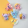 Novo Stitch Desenho Animado Infantil Resina Joias Acessórios DIY Capa de Celular Material para Grampo de Cabelo Infantil Feito à Mão Atacado