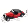 1:43 Pickup de Aleación Vintage Modelo de Coche Clásico Adorno de Coche de Juguete Regalo de Cumpleaños para Niño