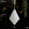 Decoraciones Navideñas Hong Kong Heng brillo blanco suministros para diseño de escena anillo de ratán para colgar en la puerta colgante para tienda