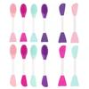 Cepillo de silicona de doble cabezal para mascarillas, cepillo de limpieza de doble propósito, cepillo de masaje suave para cabeza, aplicador de lodo, palo de ajuste, herramienta de maquillaje de belleza.