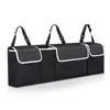 Bolsa de almacenamiento personalizada para asiento de coche SUV hecha de tela Oxford, bolsa colgante universal para respaldo de asiento de coche, bolsa de almacenamiento