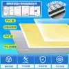 Tapete de Engatinhar para Bebê Quadrado Tapete de Piso de PVC Tapete Colorido com Areia Movediça para Crianças Tapete Sensorial para Jardim de Infância Impermeável