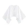Estilo Europeu e Americano Gola Assimétrica Roupas Femininas Atacado Tops e Calças Wide-Leg Conjunto de Linho para o Verão