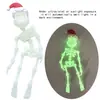 Imán de Refrigerador Magnético Creativo de Juguete Nuevo Transfronterizo para Halloween Estampado 3D Esqueleto Articulaciones Humanas Móviles