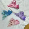 Nuevo clip de pinza de color degradado de alta calidad pinzas para el pelo accesorios para el pelo de dopamina parte posterior de la cabeza clip de tiburón grande fabricantes venta al por mayor
