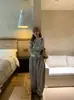 Cardigan de punto a rayas con estampado de estrellas para mujer, nuevo diseño de otoño, top de nicho