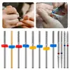Varilla de Grabado para Manicura Aleación de Acero de Tungsteno Varilla de Grabado para Uñas Chapada en Oro Varilla Recta Multifuncional Cabezal de Lijado para Paso de Retiro de Uñas