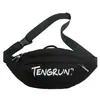 Nueva bolsa de hombro promocional unisex para fitness transfronterizo, bolsa de pecho personalizable, riñonera impermeable para correr y deportes al aire libre