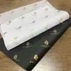 Impresión de papel de seda para envolver personalizado en lotes pequeños, papel Sydney, papel para empaque con logo de marca de ropa