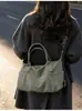 Bolso de mano retro de gran capacidad transfronterizo para mujer, nuevo modelo 2026, bolso tote simple, bolso versátil de hombro y cruzado